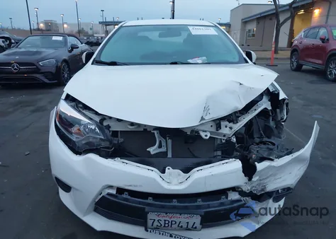 2016 Toyota Corolla Le from USA, damaged, VIN 5YFBURHE2GP487199